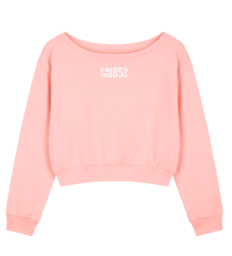 Phi Mu Off the Shoulder Sweatshirt
