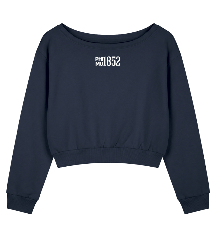 Phi Mu Off the Shoulder Sweatshirt
