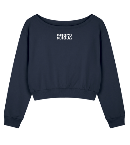 Phi Mu Off the Shoulder Sweatshirt