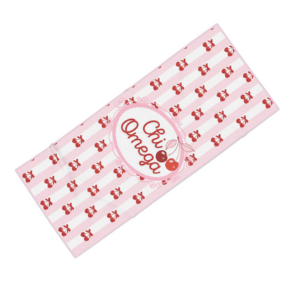 Chi Omega Cherry Beach Towel - Ivy Society