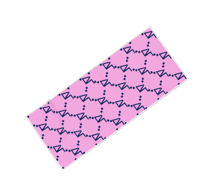 Delta Gamma Print Beach Towel - Ivy Society