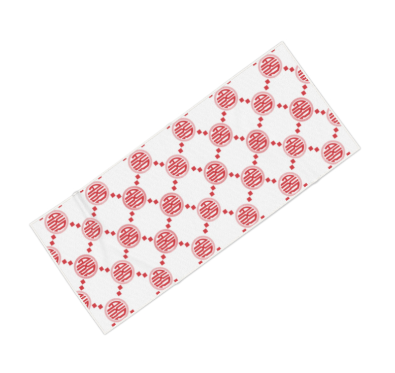 Alpha Chi Omega Print Beach Towel - Ivy Society
