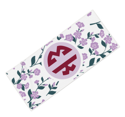 Sigma Kappa Floral Beach Towel - Ivy Society