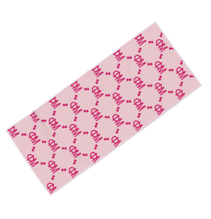 Phi Mu Print Beach Towel - Ivy Society