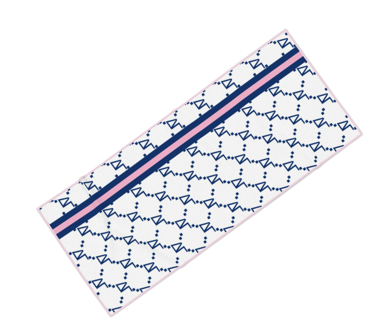 Delta Gamma Designer Print Beach Towel - Ivy Society