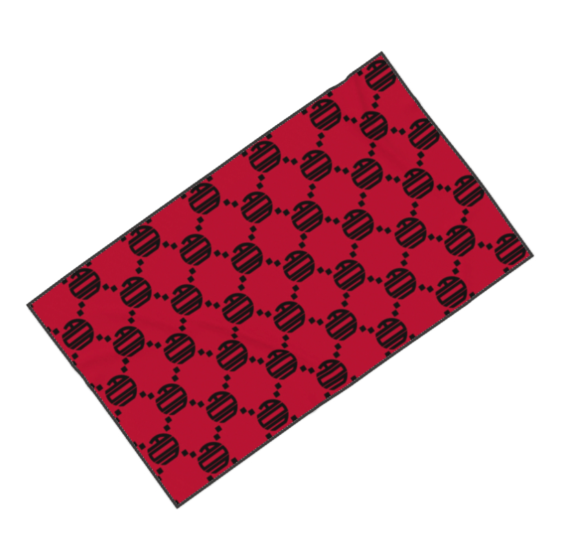 Alpha Omicron Pi Print Beach Towel - Ivy Society