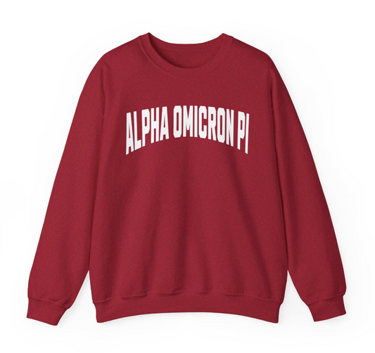 Alpha Omicron Pi Classic Sweatshirt - Ivy Society