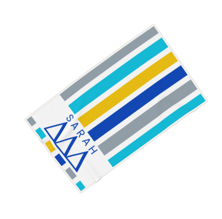 Tri Delta Personalized Beach Towel - Ivy Society
