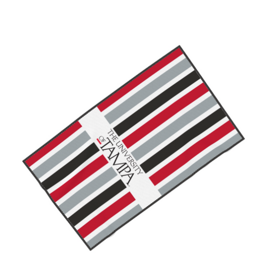 University of Tampa Stripe Beach Towel - Ivy Society
