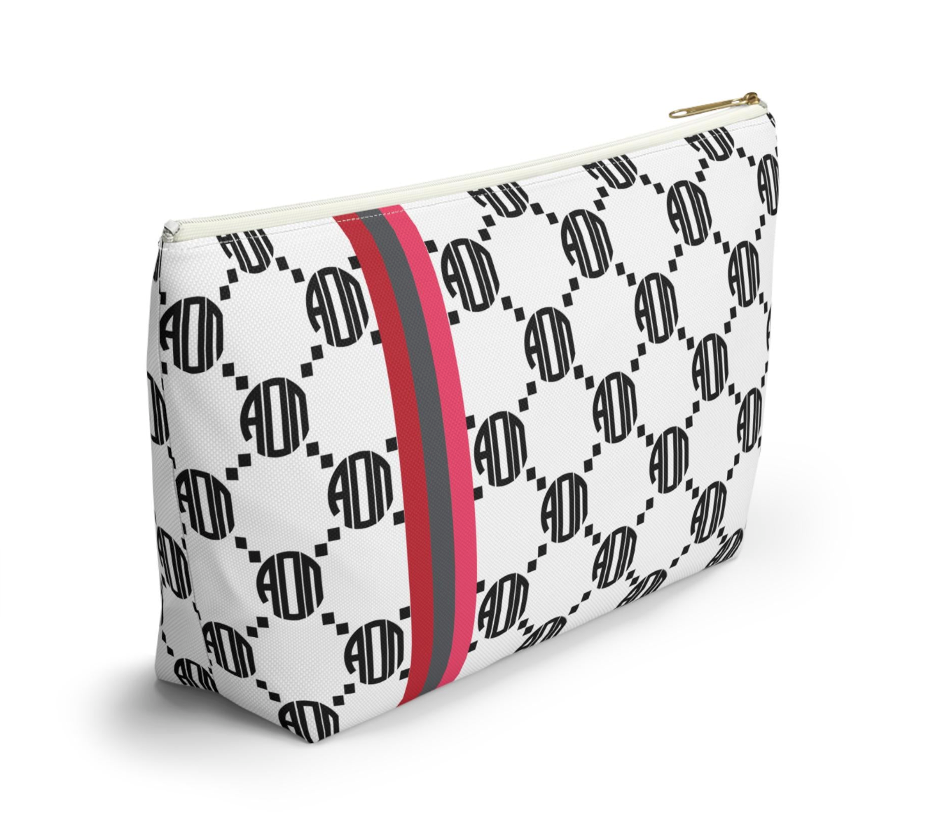 Alpha Omicron Pi Print Makeup Bag - Ivy Society