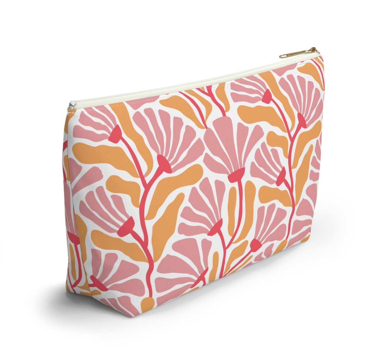 Chi Omega Floral Makeup Bag - Ivy Society