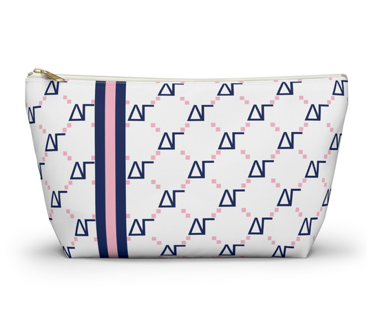 Delta Gamma Print Makeup Bag - Ivy Society
