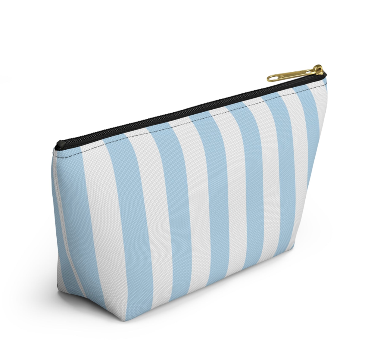 Alpha Xi Delta Personalized Stripe Makeup Bag - Ivy Society