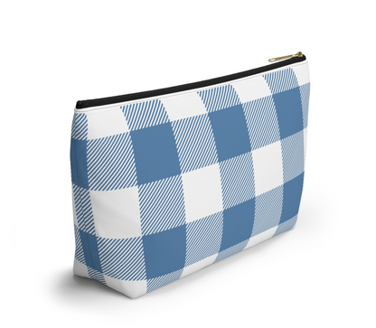 Phi Sigma Sigma Personalized Plaid Makeup Bag - Ivy Society