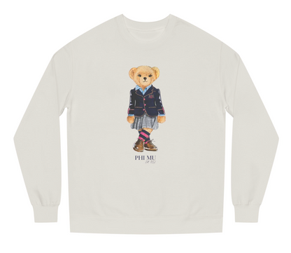 Phi Mu Bear Sweatshirt - Ivy Society