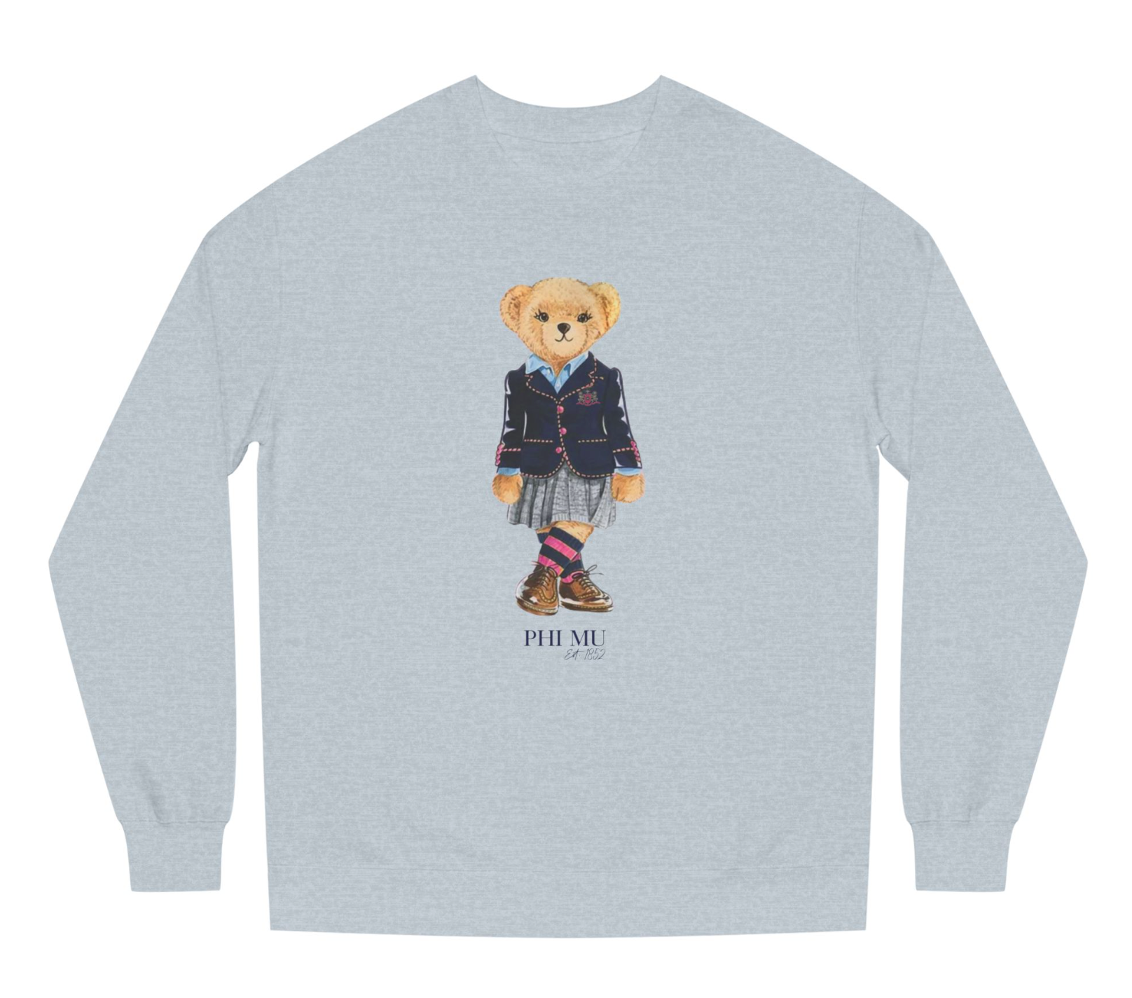 Phi Mu Bear Sweatshirt - Ivy Society