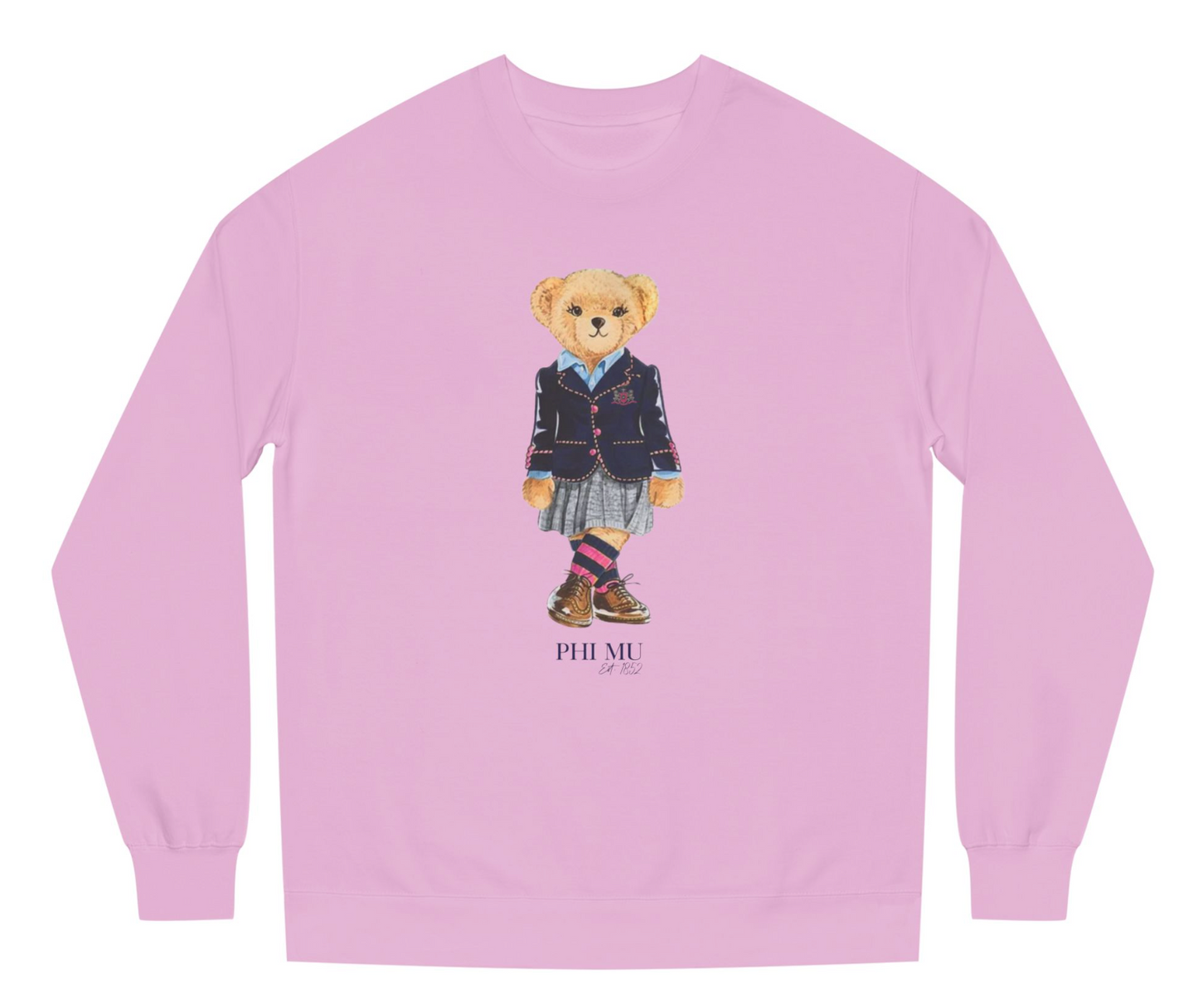 Phi Mu Bear Sweatshirt - Ivy Society