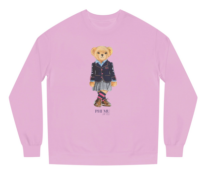 Phi Mu Bear Sweatshirt - Ivy Society