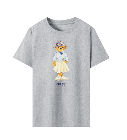 Phi Mu Bear T Shirt - Ivy Society