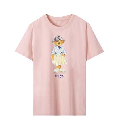 Phi Mu Bear T Shirt - Ivy Society
