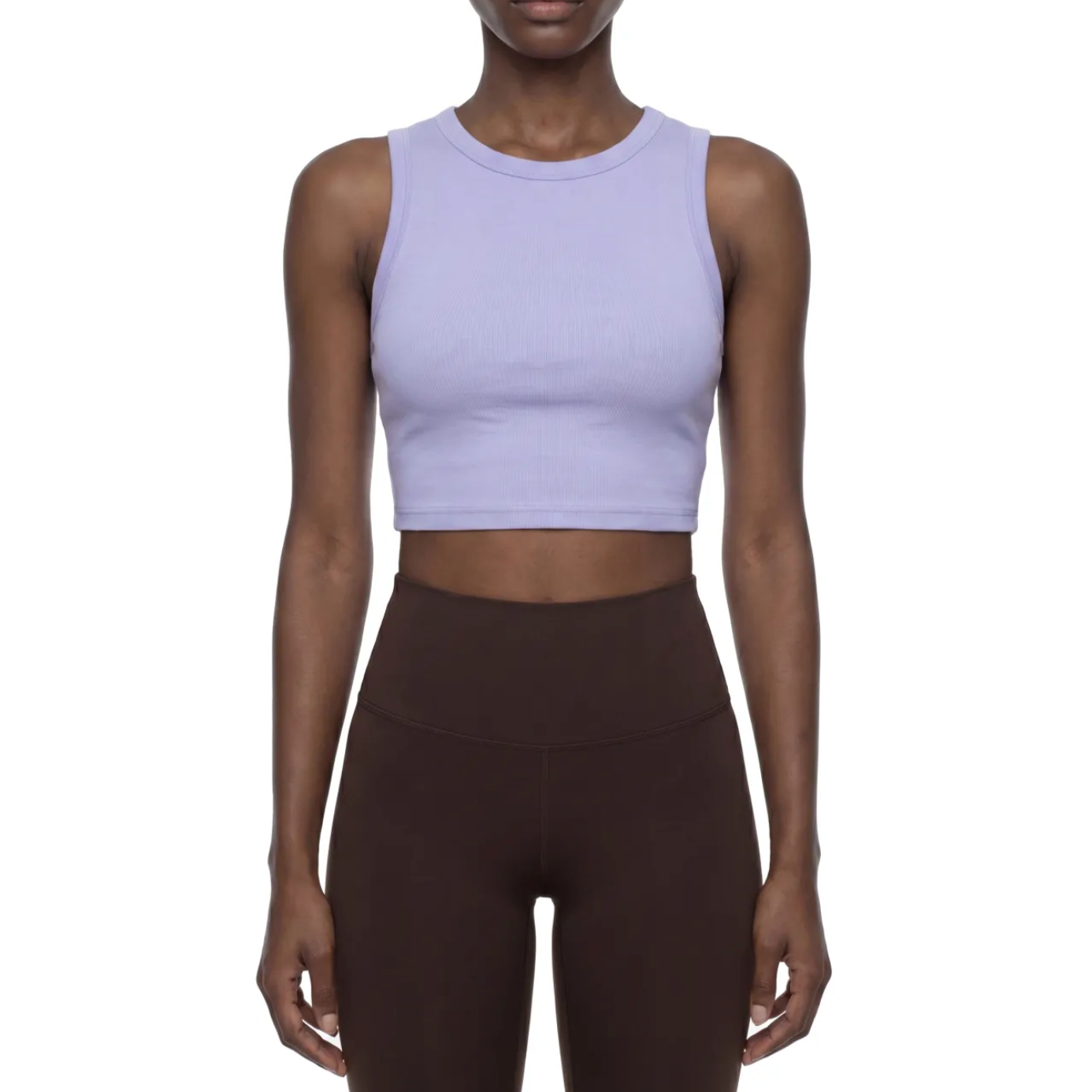 Alpha Delta Pi Athletic Cropped Tank Top