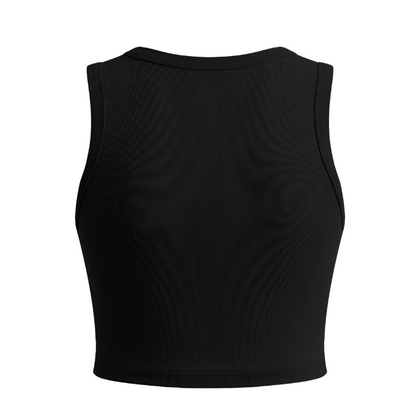 Alpha Delta Pi Athletic Cropped Tank Top