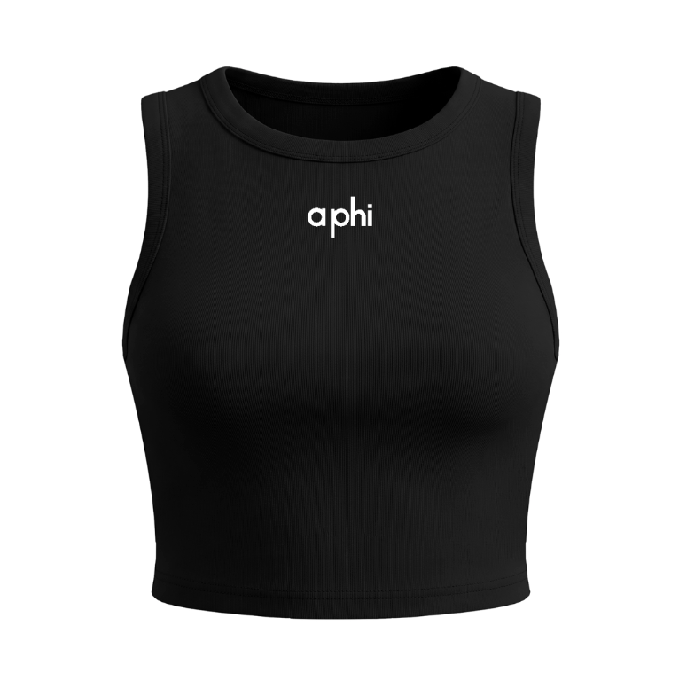 Alpha Phi Athletic Cropped Tank Top