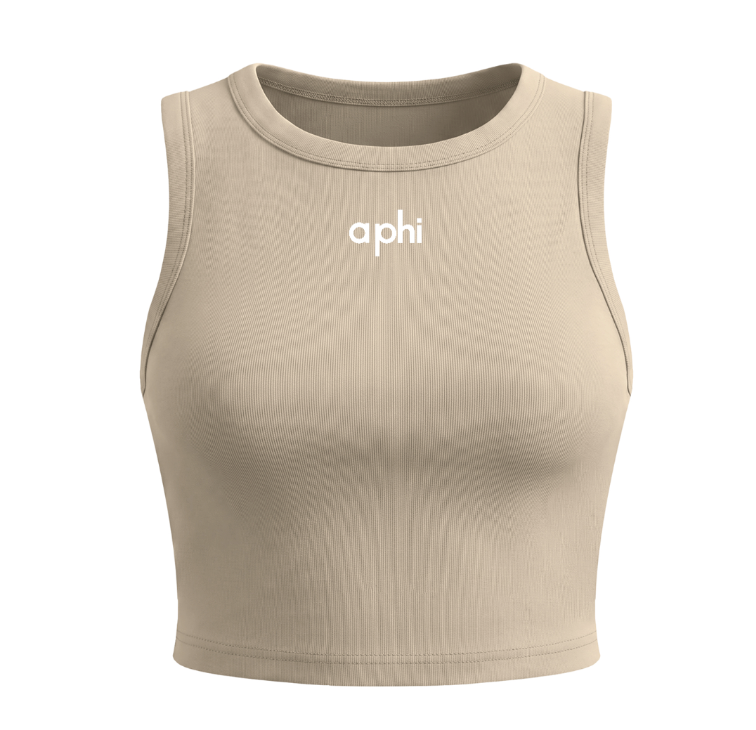 Alpha Phi Athletic Cropped Tank Top