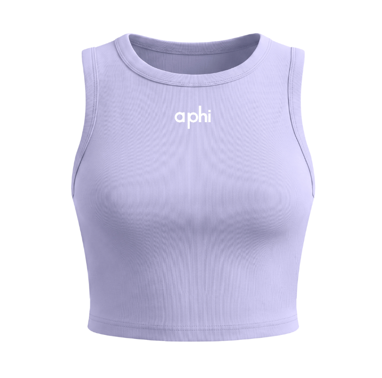 Alpha Phi Athletic Cropped Tank Top