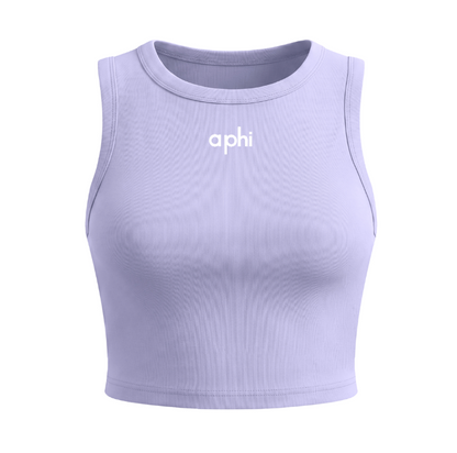 Alpha Phi Athletic Cropped Tank Top