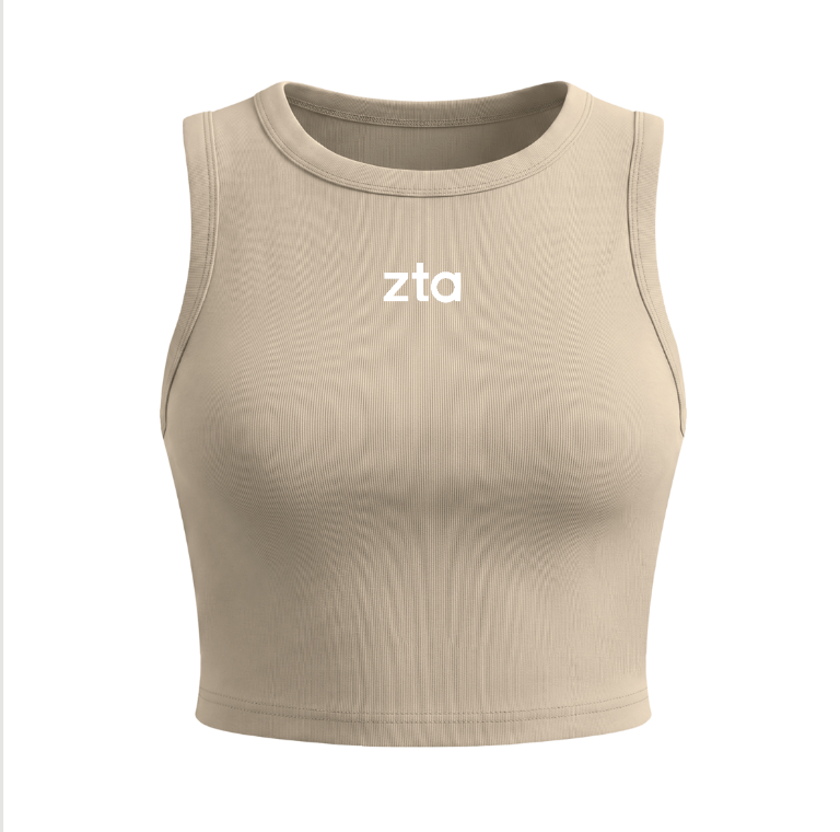 Zeta Tau Alpha Athletic Cropped Tank