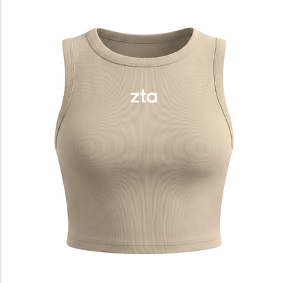 Zeta Tau Alpha Athletic Cropped Tank