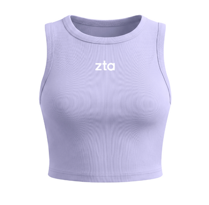 Zeta Tau Alpha Athletic Cropped Tank