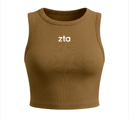 Zeta Tau Alpha Athletic Cropped Tank