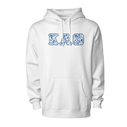 Kappa Alpha Theta Blue Willow Hoodie