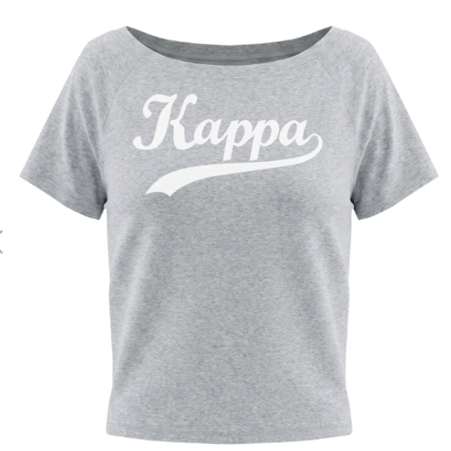 Kappa Kappa Gamma Off the Shoulder Tee