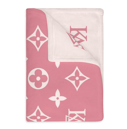 Kappa Delta Design Double Sided Minky Blanket