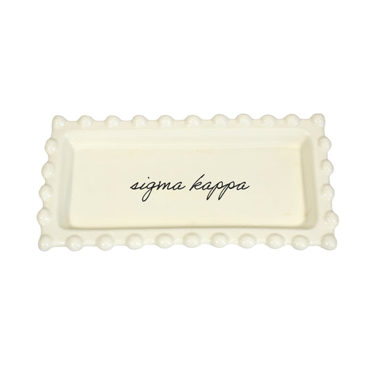 Sigma Kappa Jewelry Dish - Ivy Society