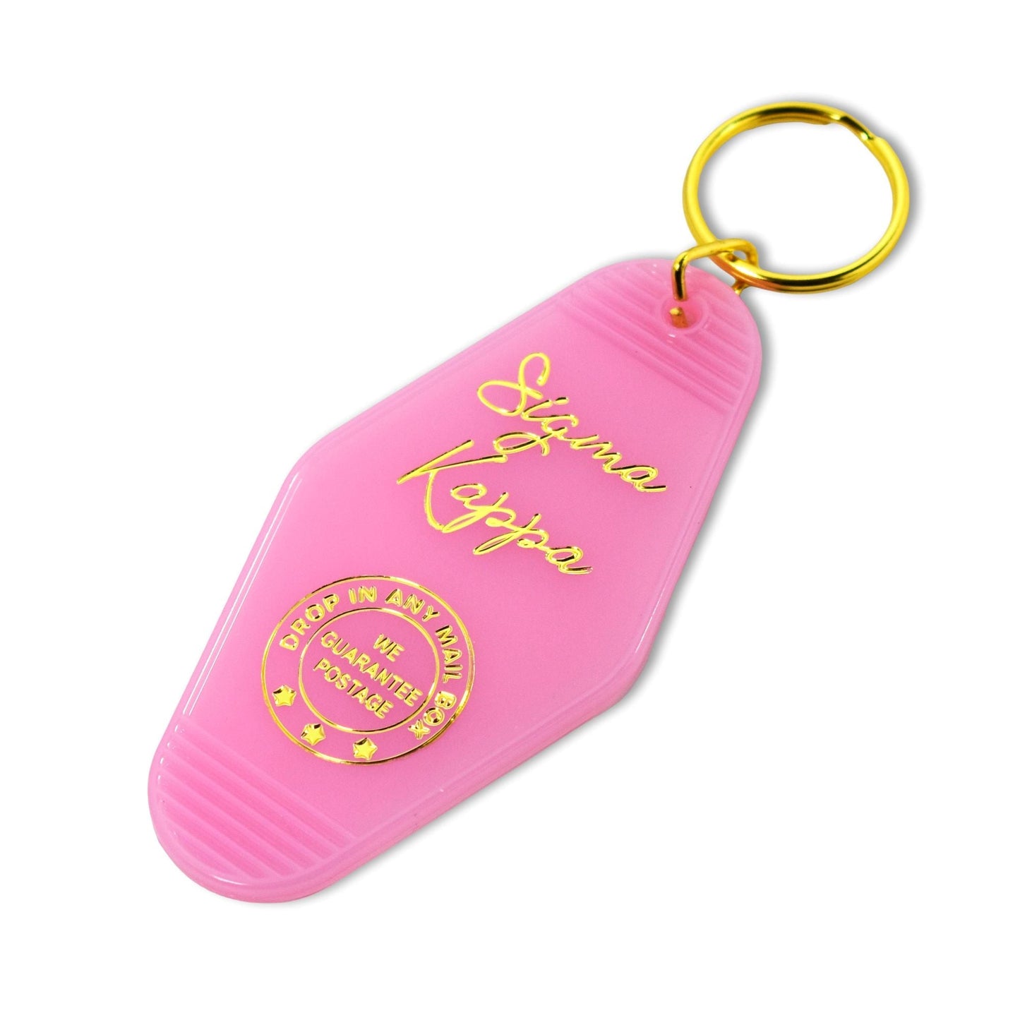 Sigma Kappa Motel Keychain