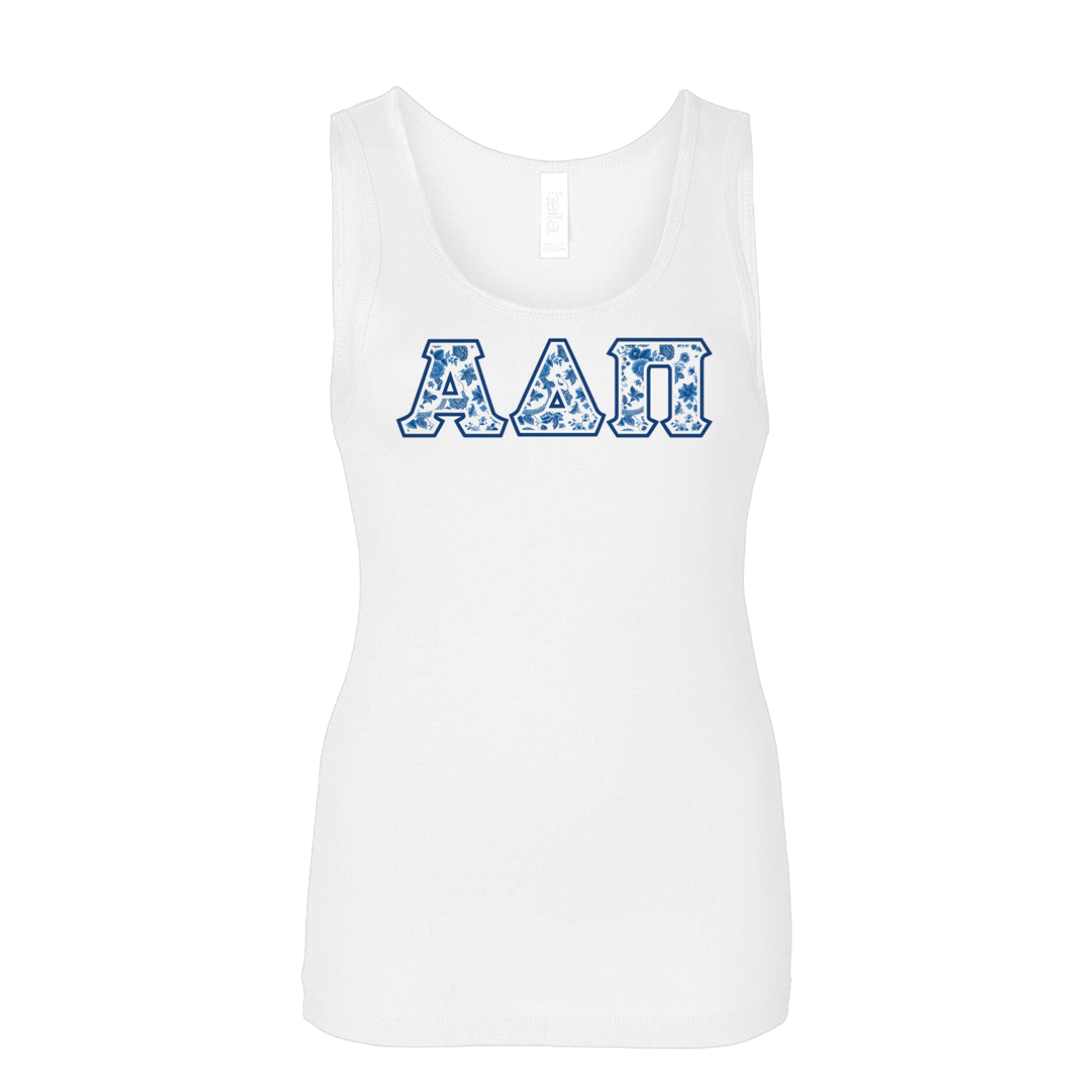 Alpha Delta Pi Blue Willow Tank Top - Ivy Society