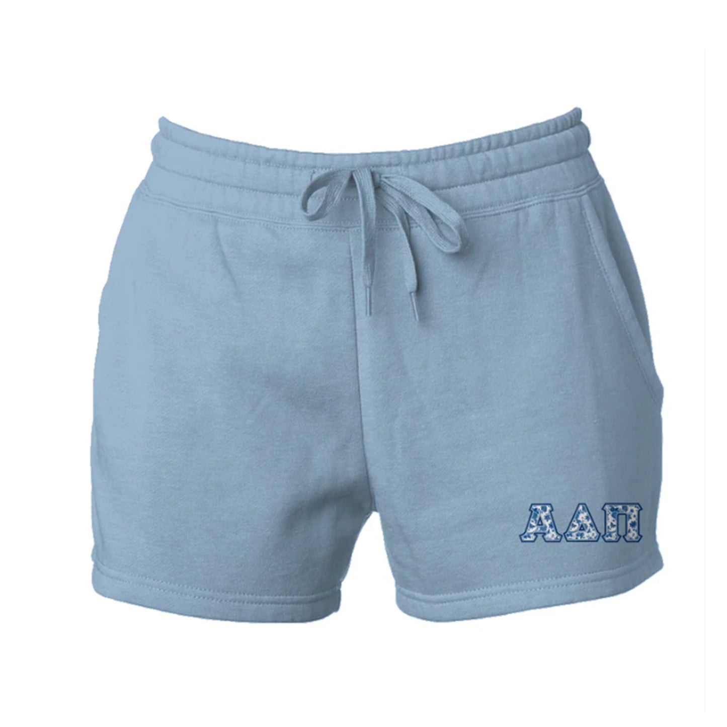 Alpha Delta Pi Blue Willow Shorts - Ivy Society