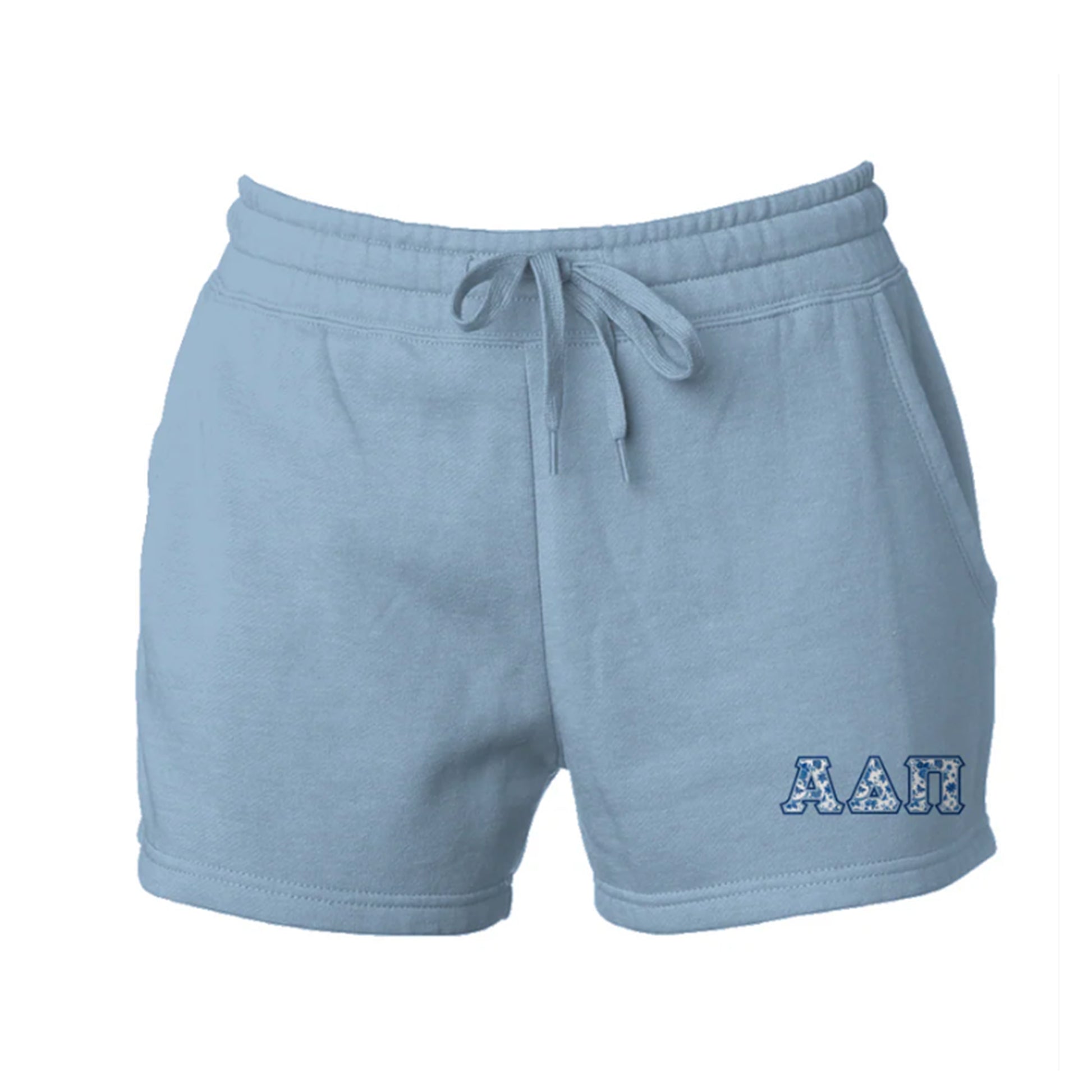 Alpha Delta Pi Blue Willow Shorts - Ivy Society