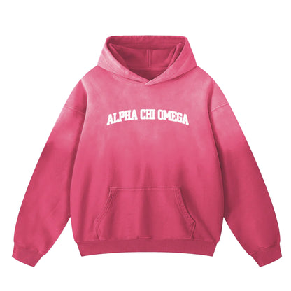 Alpha Chi Omega Fade Hoodie