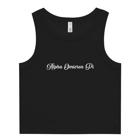Alpha Omicron Pi Fancy Tank Top