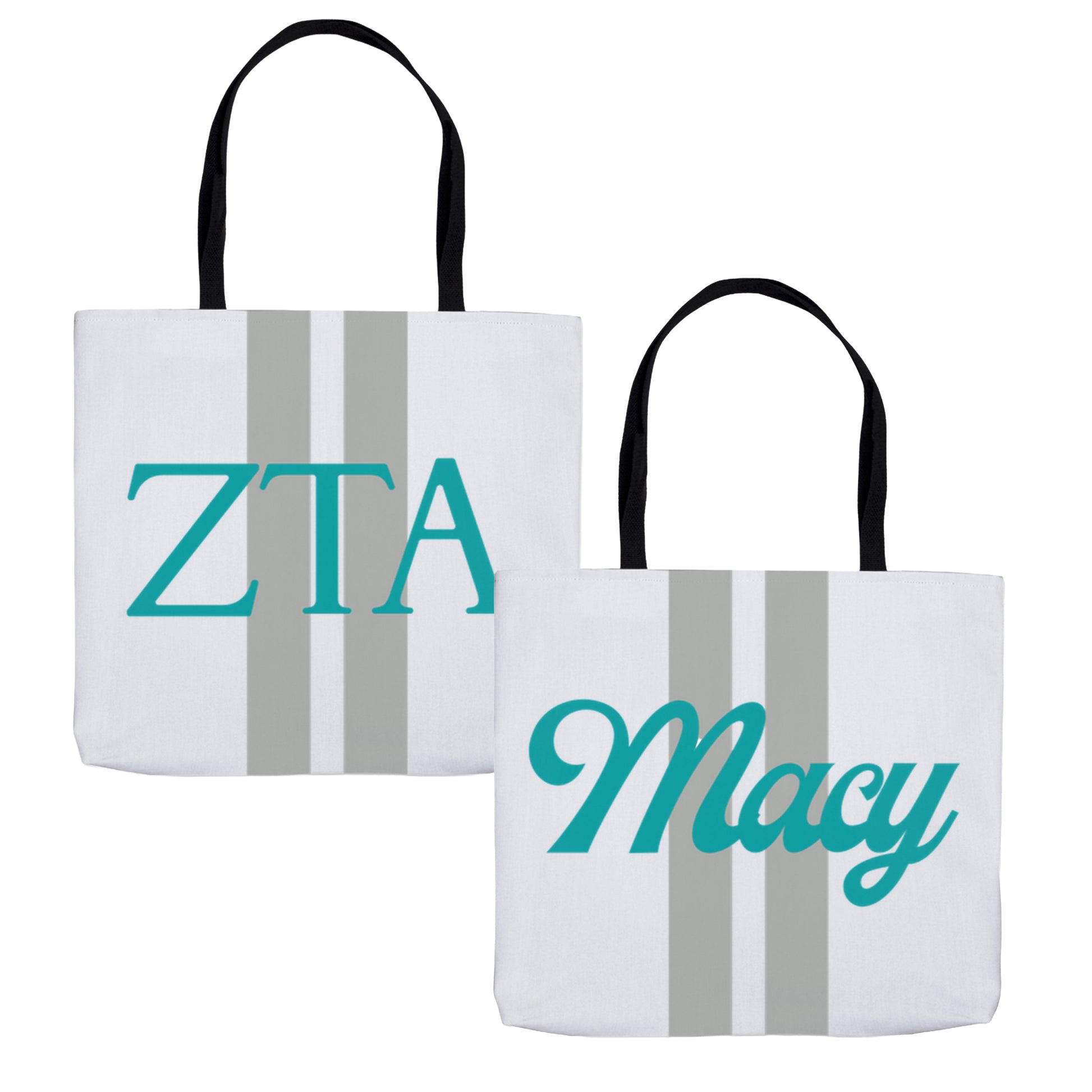 Zeta Tau Alpha Personalized Tote Bag - Ivy Society
