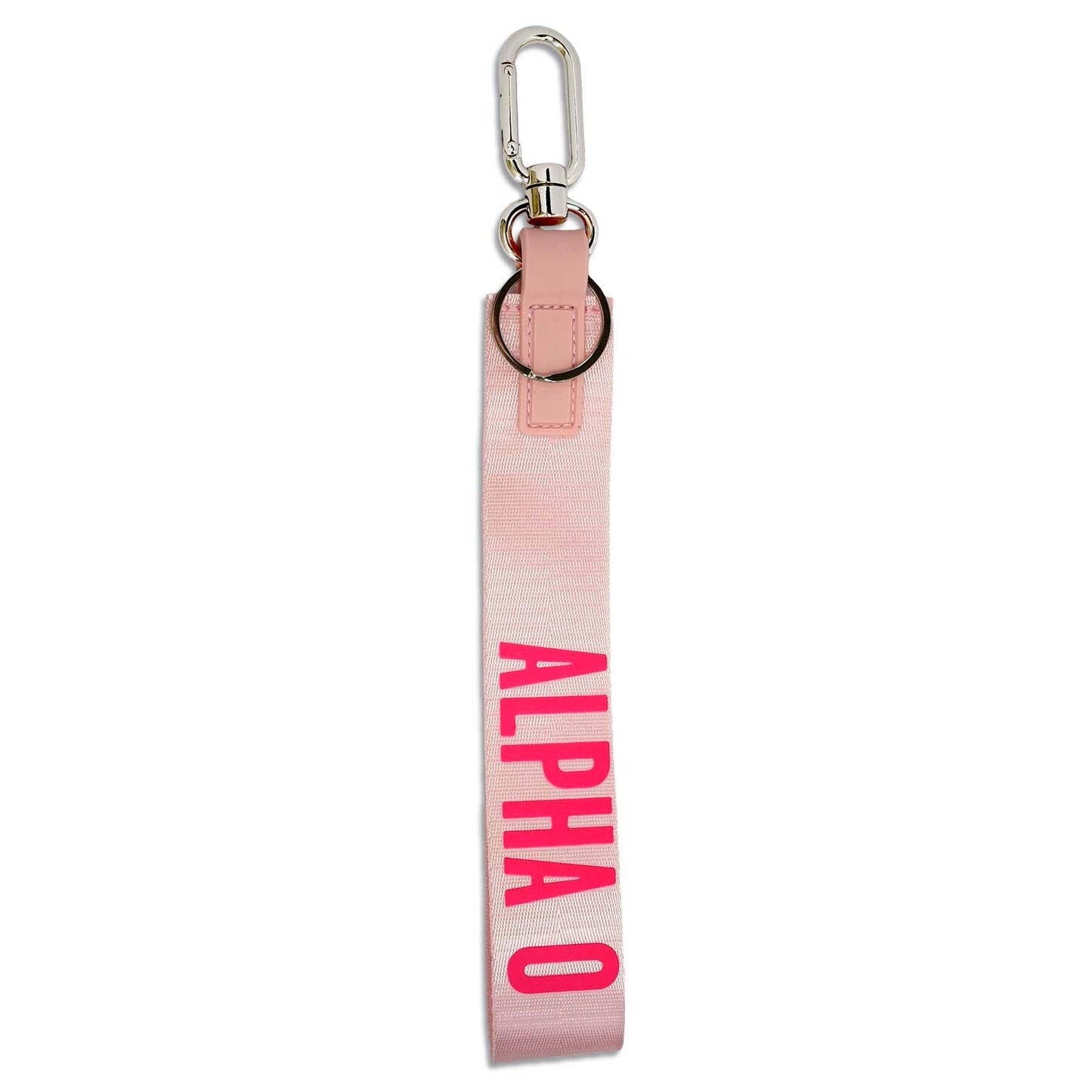 Alpha Omicron Pi Wristlet Keychain