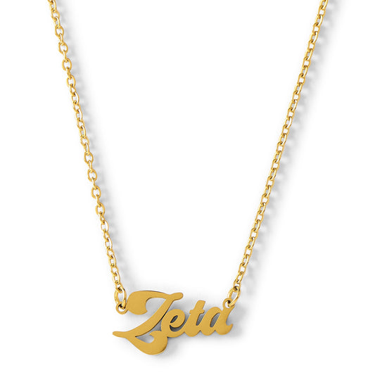 Zeta Tau Alpha Retro Necklace