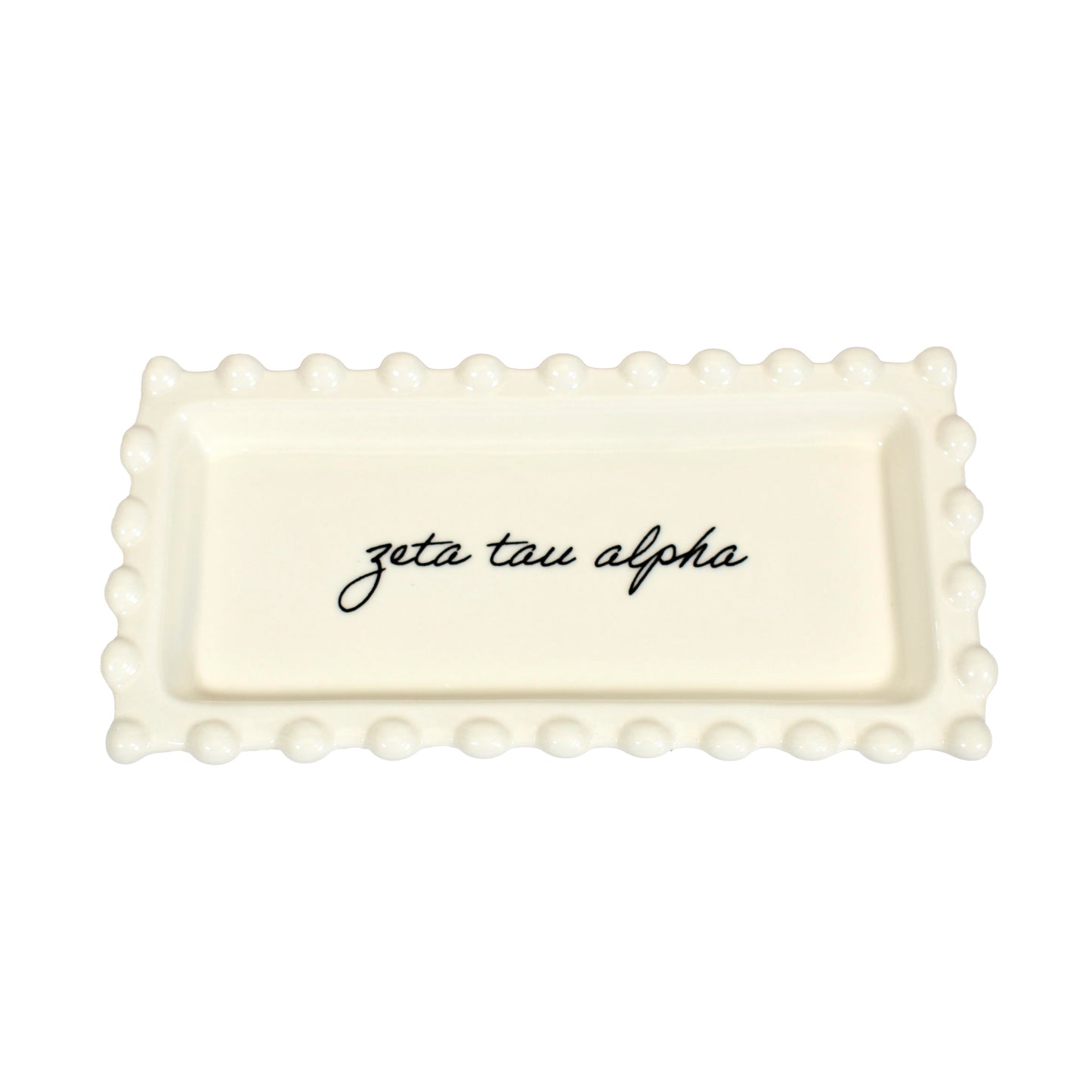 Zeta Tau Alpha Jewelry Dish
