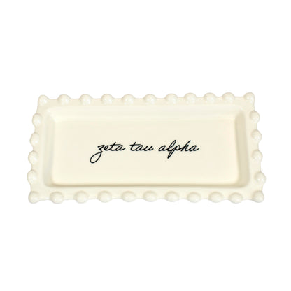 Zeta Tau Alpha Jewelry Dish
