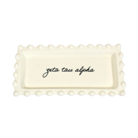 Zeta Tau Alpha Jewelry Dish
